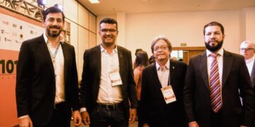 Dr. Lahesio Bonfim e Dr. Gutemberg participam de encontro com jovens empresários de todo o Brasil na 101ª Assembleia Geral do Conaje