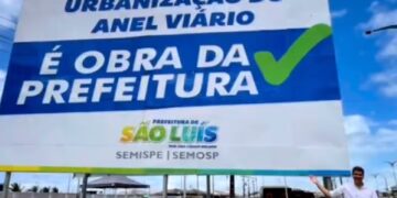 Anel Vário: Eduardo Braide refaz obra inacabada por Edivaldo Holanda Júnior