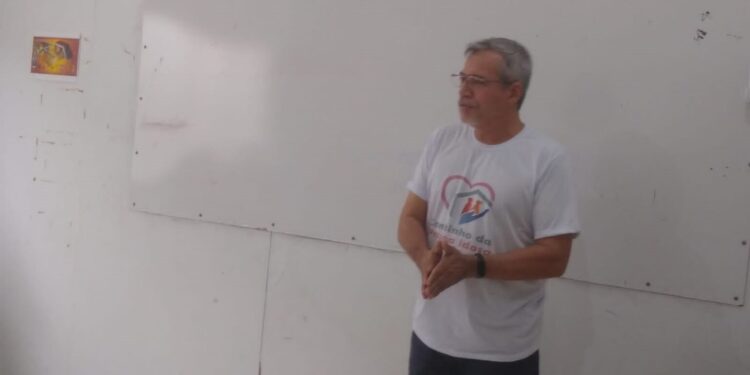 Ariosto Carvalho, Presidente do IMDS, dá palestra sobre criação e organização de Comunidades Terapêuticas e captação de recursos, na Igreja Batista Getsêmani
