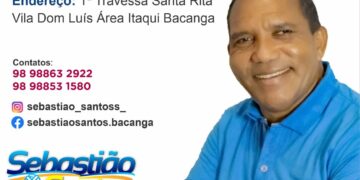 Sebastião Santos convida a todos para seu ato político de filiação ao PDT com a presença do Senador Weverton Rocha