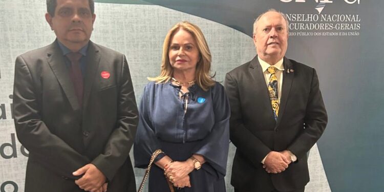 Membros do MPMA participam da posse da nova presidência do CNPG