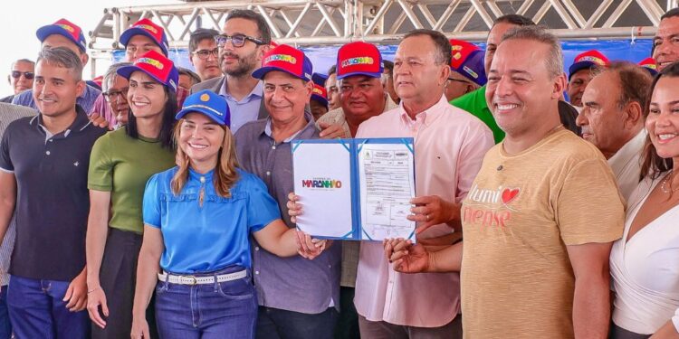 Iracema Vale participa do lançamento da duplicação da MA-204